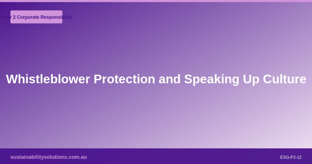 Anti-Bribery and Corruption Compliance: ESG Obligations for Australian Businesses