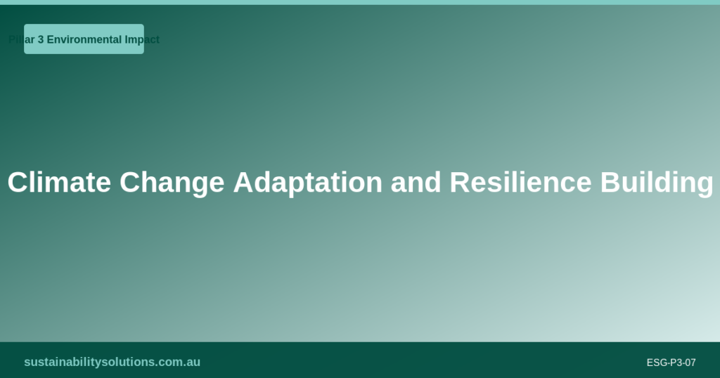 Renewable Energy Transition: ESG Strategy for Australian Businesses