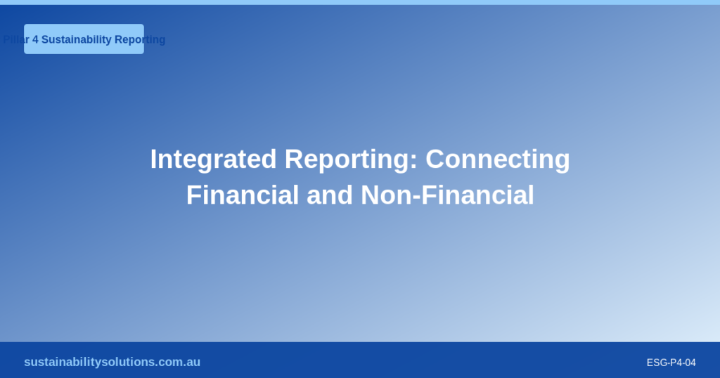 TCFD Framework: Climate-Related Financial Disclosures for Australian Companies