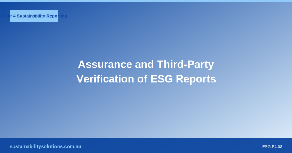 How to Write an ESG Report: A Step-by-Step Guide for Australian Businesses