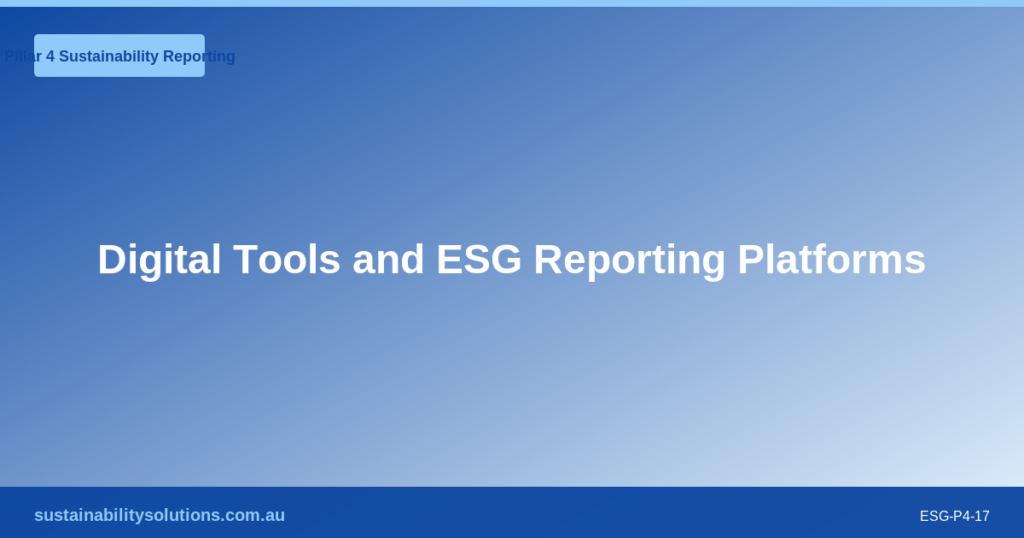 ESG in Your Annual Report: Best Practices for Australian Companies