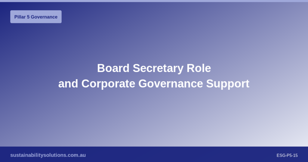 Cybersecurity Governance: ESG Risks in the Digital Age for Australian Businesses