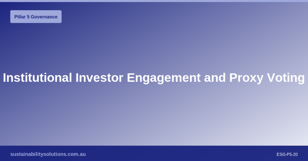 ESG Regulatory Compliance: ASIC, APRA, ACCC and Australian Governance Obligations